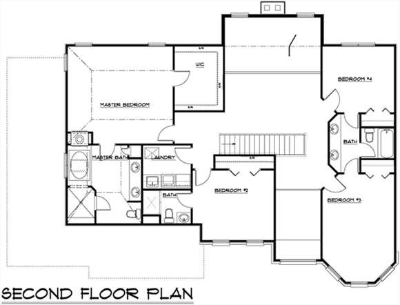 Springbank 2nd Floor Plan